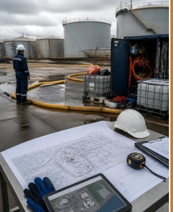 Разработка плана ликвидации разливов нефти в Пыти-Яхах